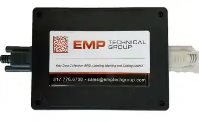 EMP black box controller with cables attached