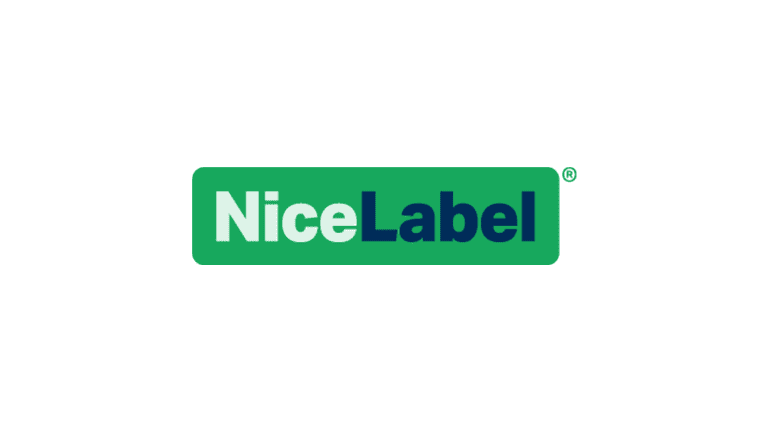 NiceLabel logo on a green badge