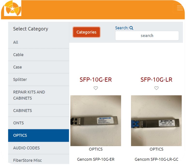 Screenshoot of Custom Web Application for parts usage and replenishment