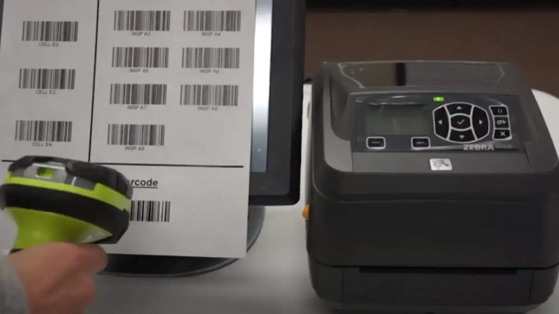 Scanning Barcode to Verify Match