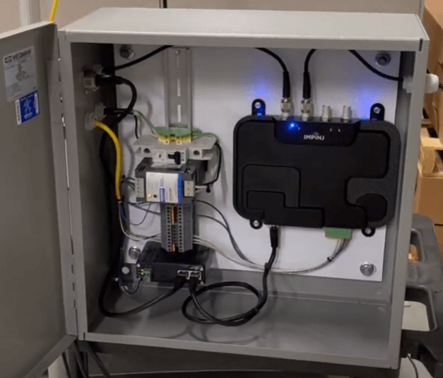 Custom controls box for RFID project