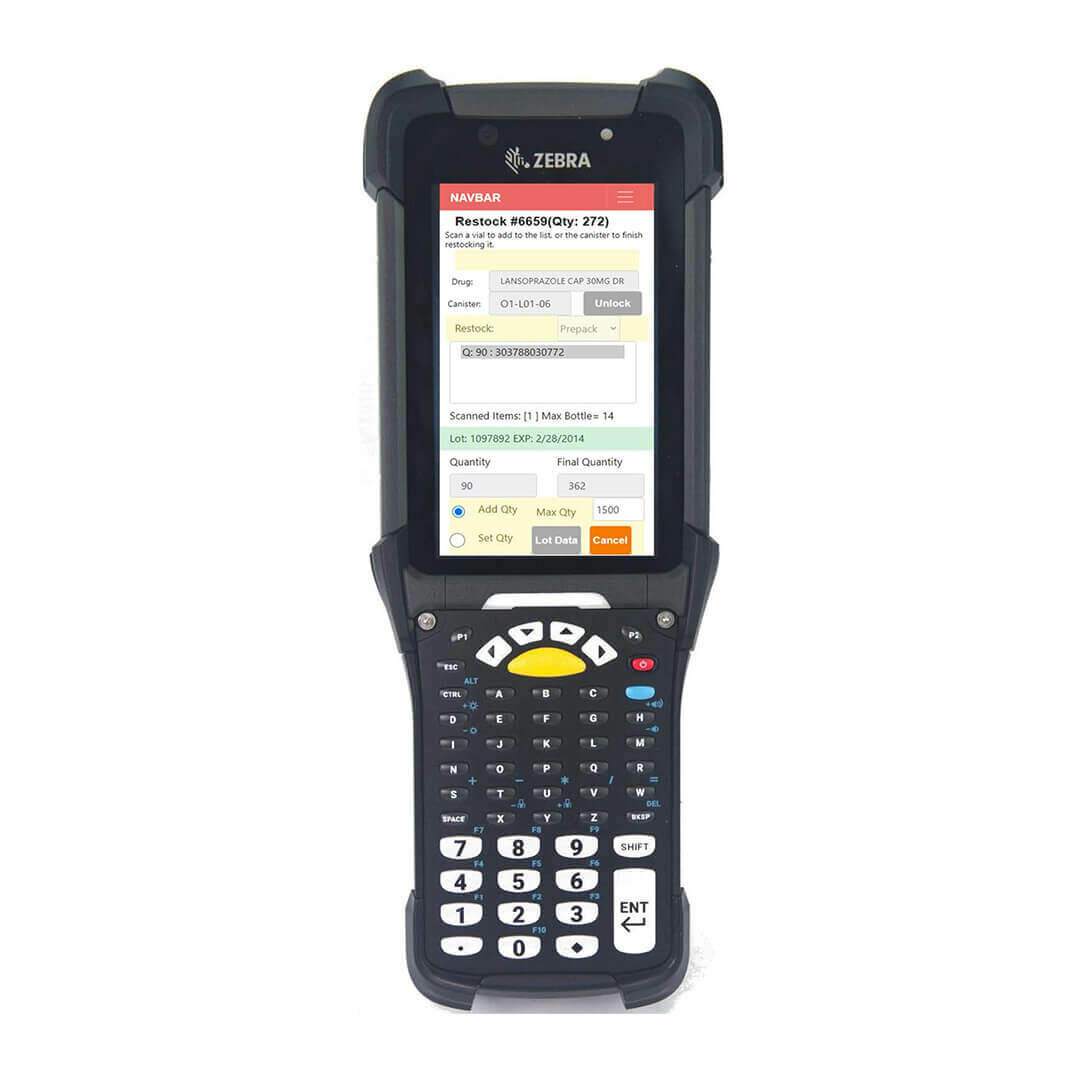 Zebra MC9300 with Custom Web App