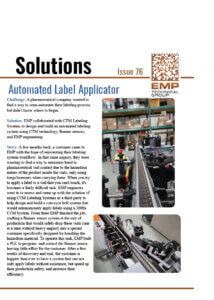Automated Labeling Application