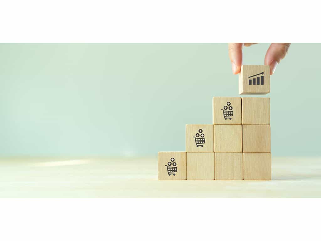 Blocks of upselling