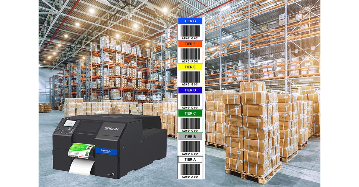 Rack Labels for Logistics Company - EMP Tech Group