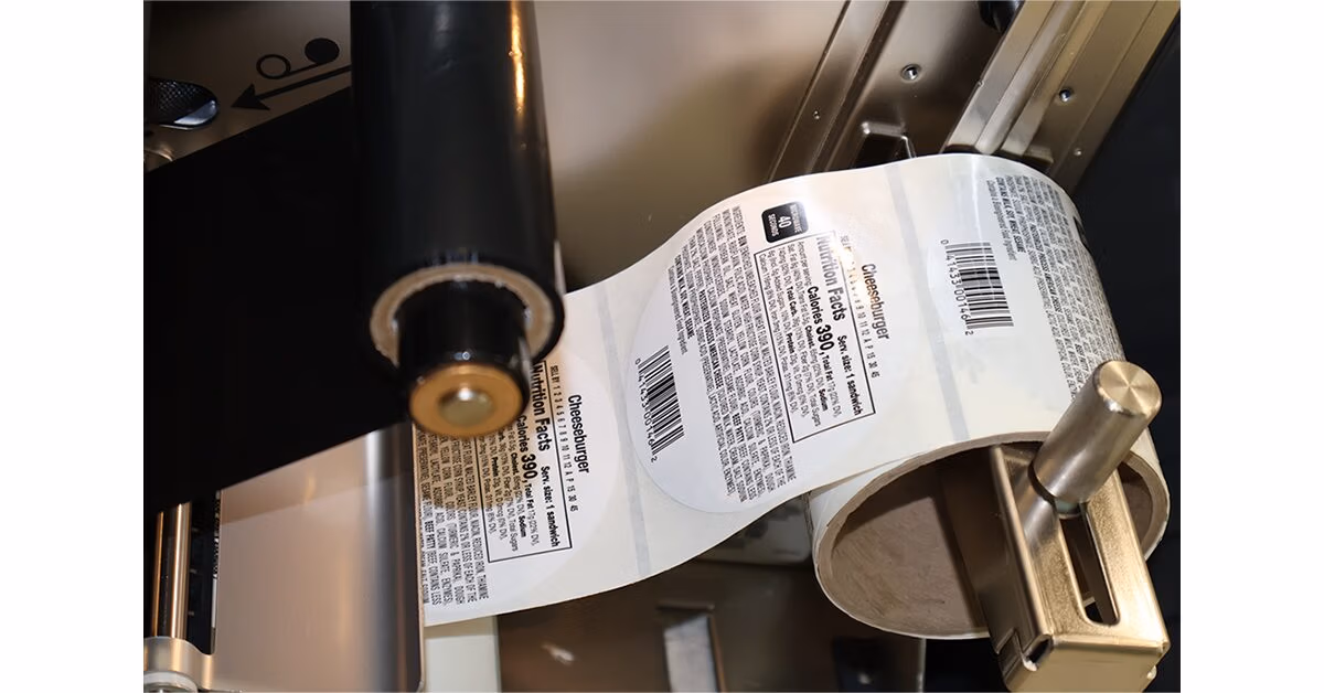 ZT411 Label Printer with Round Labels