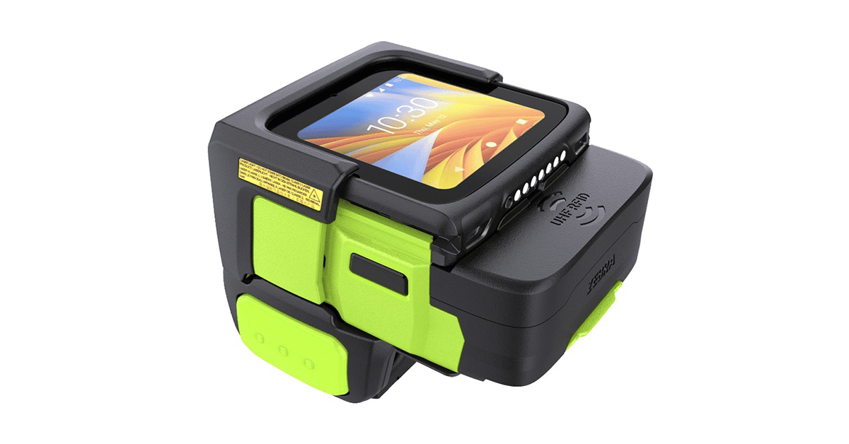 Zebra WS50 wearable wrist-mount Android computer with touchscreen
