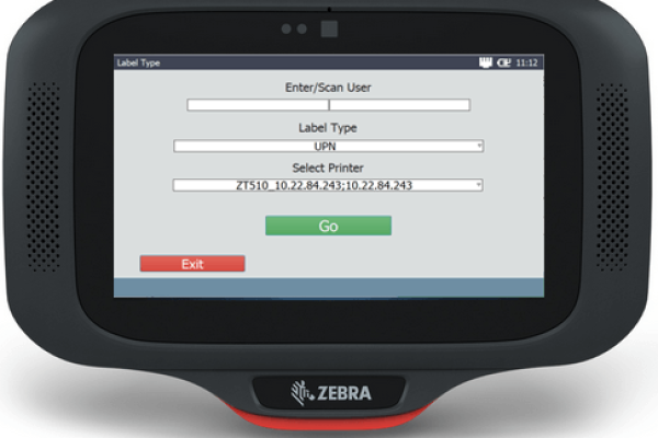 Zebra Android Kiosk Device