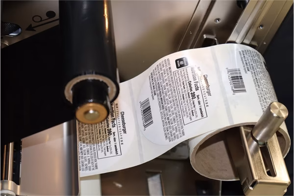 ZT411 Label Printer with Round Labels
