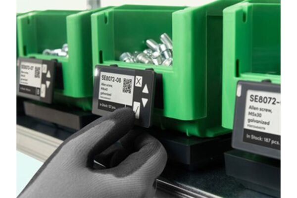 PDI Digital Green Bin with Smart Shelf Tag