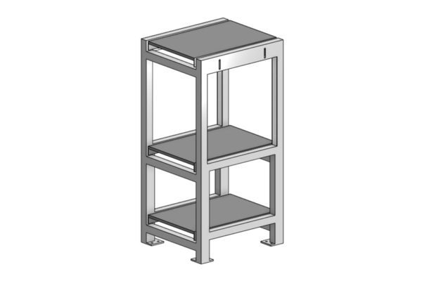 Rendering of an EMP Printer Stand