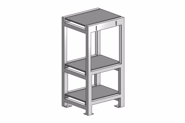 Rendering of an EMP Printer Stand