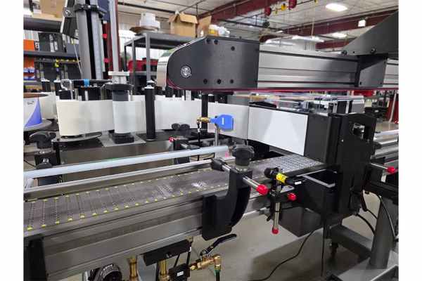 Semi-Automatic Label Print and Apply