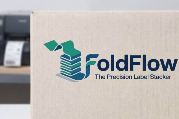 FoldFlow Fanfold Label Stacker