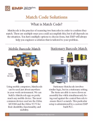 Match Code Brochure thumb