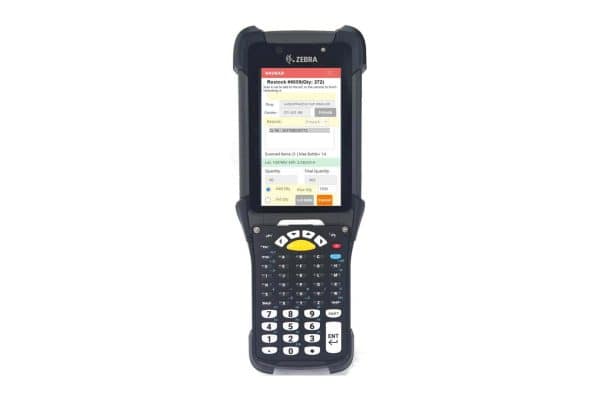 Zebra MC9300 with Custom Web App