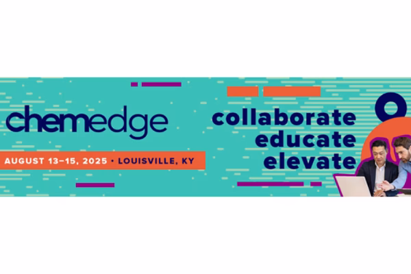 ChemEdge 2025 conference banner, August 13 to 15 in Louisville, Kentucky