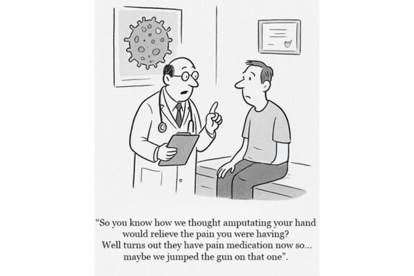 Doctor's visit giving bad news