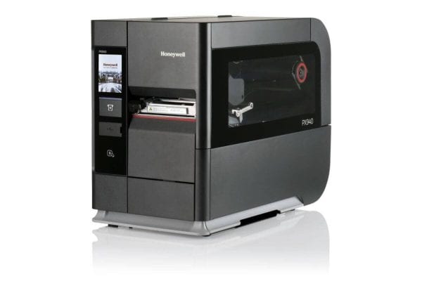 Honeywell PX940 industrial label printer with built-in verifier